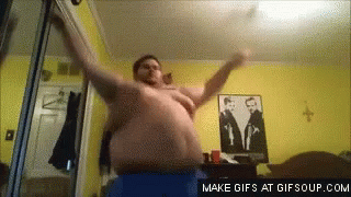 Get Some Exercise Dancing GIF - Get Some Exercise Dancing Belly GIFs