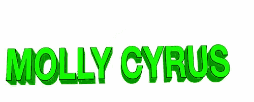 a 3d rendering of a green word on a white background .