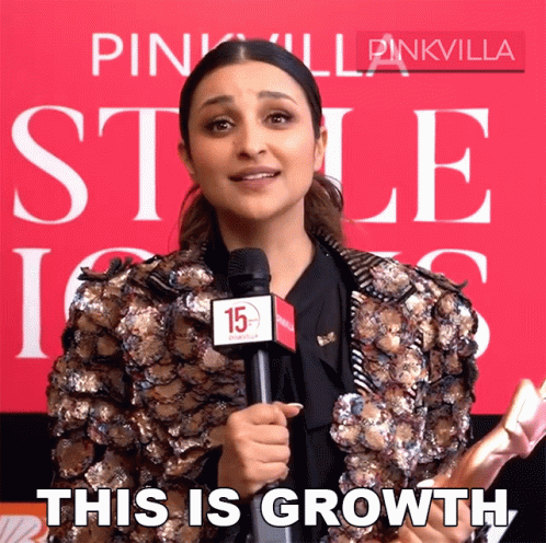 This Is Growth Parineeti Chopra GIF - This Is Growth Parineeti Chopra Pinkvilla GIFs