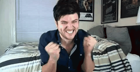 Excited Happy GIF - Excited Happy Olanrogers GIFs