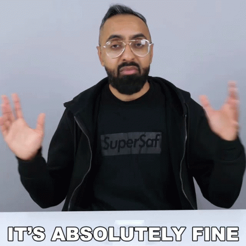 Its Absolutely Fine Safwan Ahmed Mia GIF - Its Absolutely Fine Safwan Ahmed Mia Supersaf GIFs