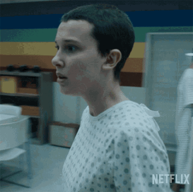 Confused Eleven GIF - Confused Eleven Millie Bobby Brown GIFs