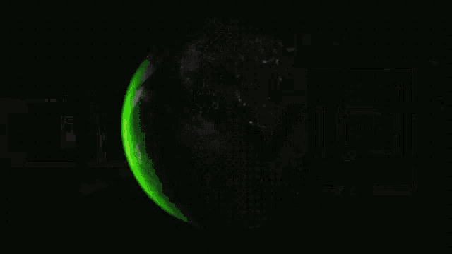 the word david is on a black background with green and purple dots