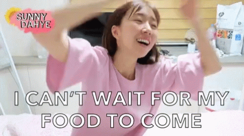 I Cant Wait For My Food To Come Excited GIF - I Cant Wait For My Food To Come Excited Eager GIFs