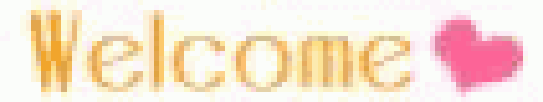 a blurry picture of the word welcome on a white background .