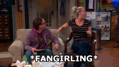 Big Bang Theory GIF - Fan Girling Big Bang Theory Penny GIFs