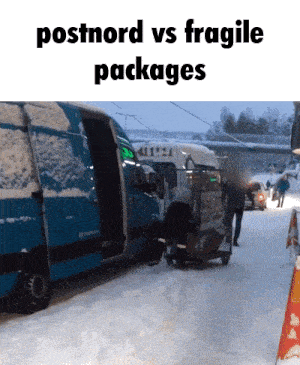 Postnord Package GIF - Postnord Package Delivery GIFs