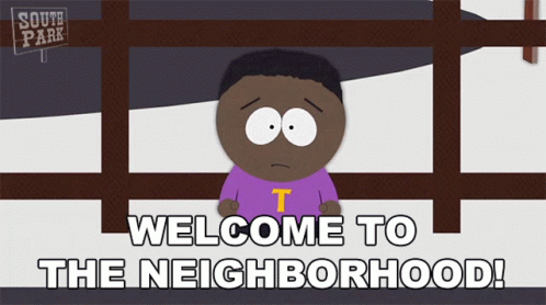 Welcome To The Neighborhood Tolkien Black GIF - Welcome To The Neighborhood Tolkien Black South Park GIFs