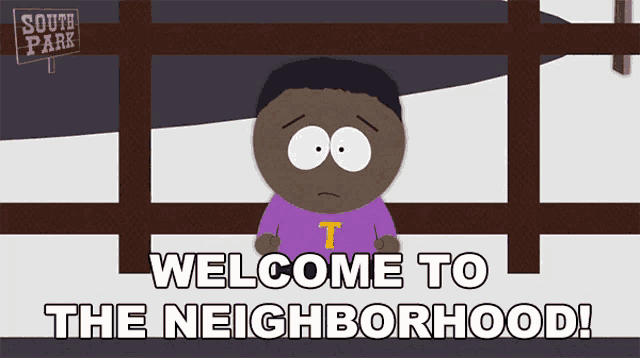 Welcome To The Neighborhood Tolkien Black GIF