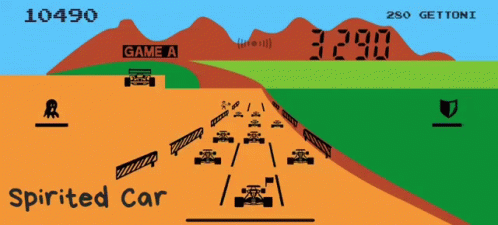 Spiritedcar Game GIF - Spiritedcar Game 90s GIFs