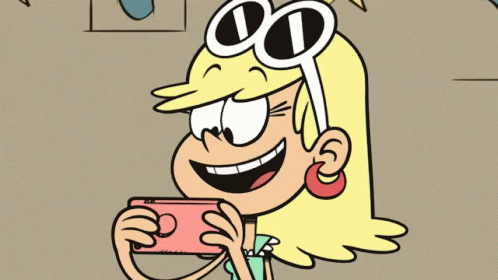 Good Pic GIF - Loud House Series Showing Off Photography GIFs