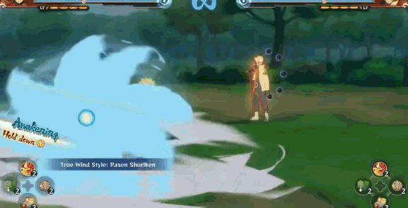 a video game is being played and a character is standing in a field with a sword .