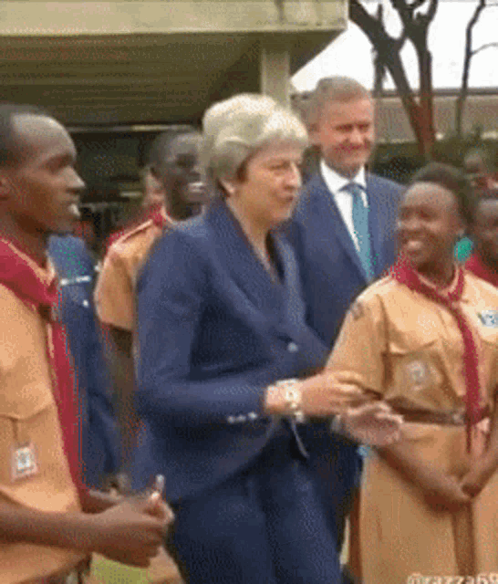 Theresa May Prime Minister GIF - Theresa May Prime Minister Dance GIFs