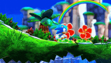 Water Sonic Sonic Superstars GIF - Water Sonic Sonic Superstars Sonic GIFs