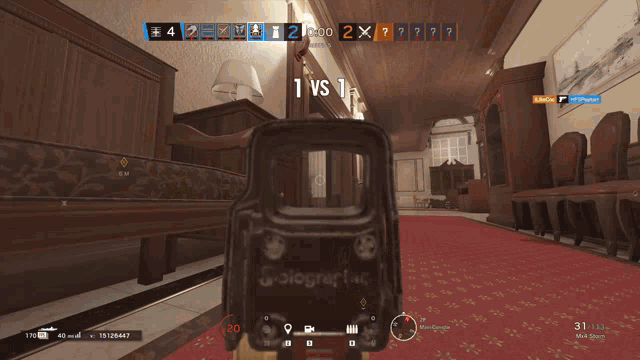 a screenshot of a video game with round 5 written on the screen