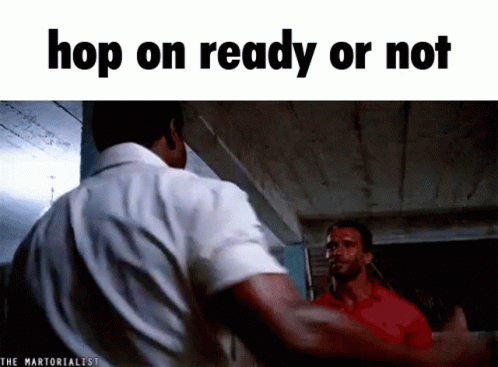Hop On Ready Or Not Ready Or Not Game GIF - Hop On Ready Or Not Ready Or Not Ready Or Not Game GIFs