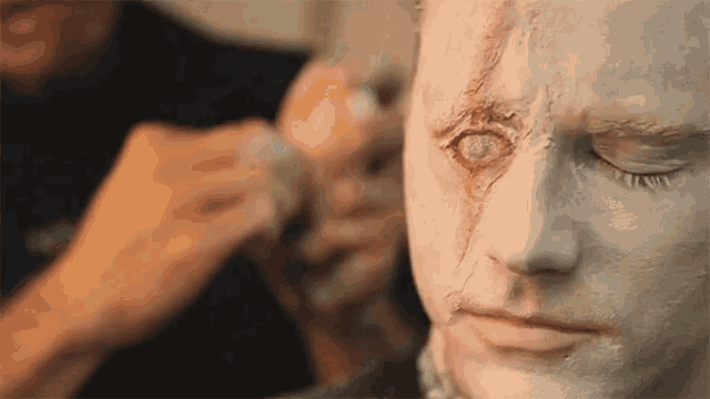 Mask Makeup GIF - Mask Makeup Special Effects GIFs