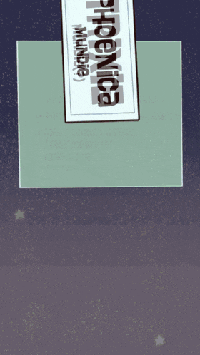 a sign that says phoenix on it in black