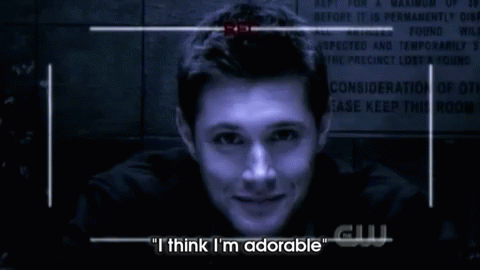 Supernatural: Dean Thinks He'S Adorable GIF - Supernatural Dean Winchester GIFs