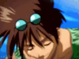 a pixelated image of a man wearing sunglasses with the words yackdeatture tumblr written below him