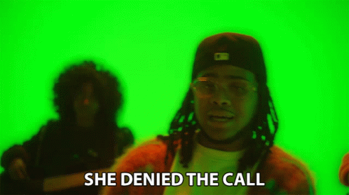 She Denied The Call Rejected GIF - She Denied The Call Rejected Didnt Pick Up GIFs