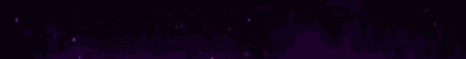 a purple lightning bolt is coming out of a dark background