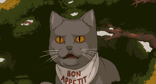 Cat Bon Appetit GIF - Cat Bon Appetit Disgusted GIFs