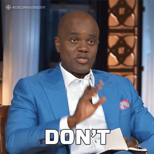Dont Wes Hall GIF - Dont Wes Hall King Of Bay St GIFs