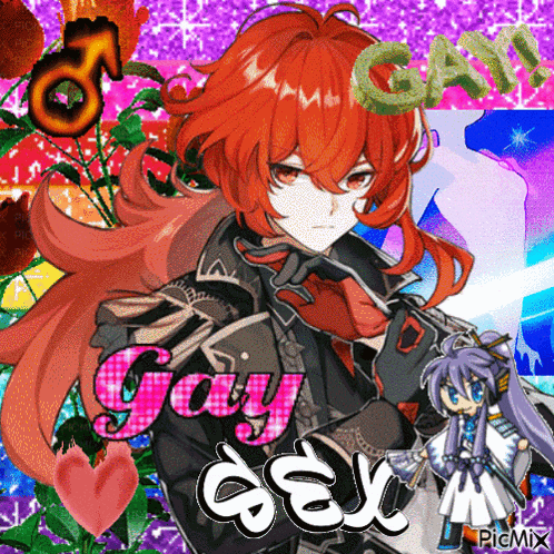 a picture of a man with red hair and the words gay sex on the bottom