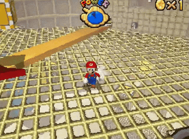 a screenshot of a video game with the number 1 in the upper right corner