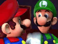 Mario Is Having A Bad Day GIF - Supermario Luigi Slap GIFs