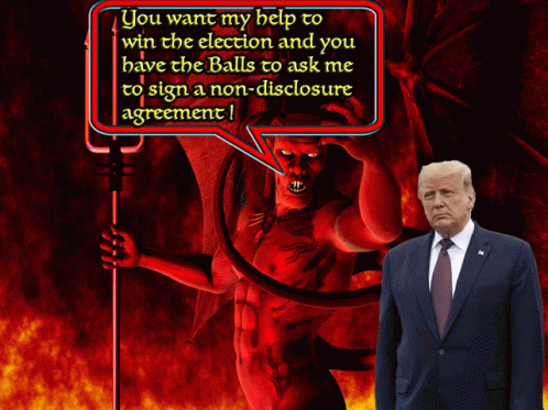Trump And The Devil GIF - Trump And The Devil GIFs