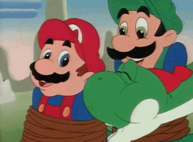 Super Mario World Yoshi GIF