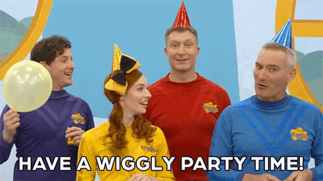 Have A Wiggly Party Time Enjoy GIF - Have A Wiggly Party Time Wiggly Party Time GIFs