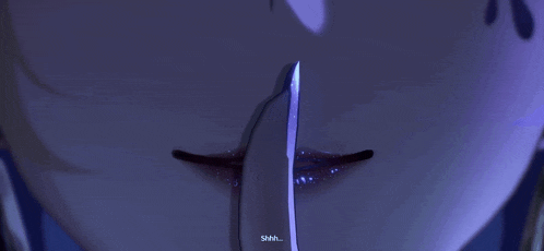 a close up of a person 's mouth with a knife sticking out of it