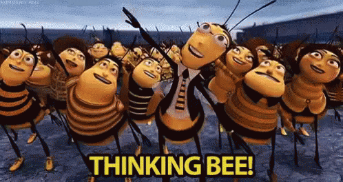 Worker Bees GIF - Worker Bees Thinking Bee GIFs