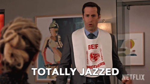 Totally Jazzed Stephen GIF - Totally Jazzed Stephen Todd Grinnell GIFs