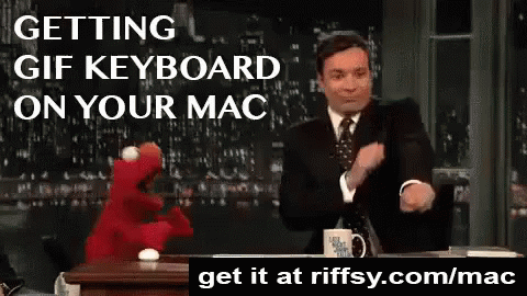 Getting Gif Keyboard On Your Mac GIF - Gifkeyboardformac Elmo Jimmyfallon GIFs