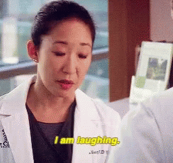 Cristina Yang I Am Laughing GIF - Cristina Yang I Am Laughing Greys Anatomy GIFs