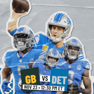Detroit Lions Vs. Green Bay Packers Pre Game GIF - Nfl National Football League Football League GIFs