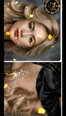 a woman 's face is shown with the words " place a love " on the bottom right