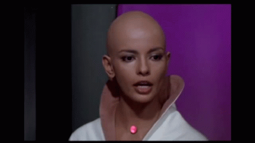 Bald Girl Persis Khambatta GIF