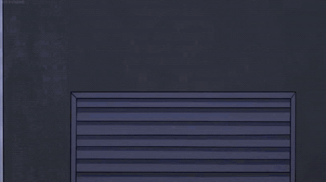 a close up of a person 's face and a purple background