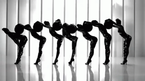 Silhouette Dancing GIF - Silhouette Dancing Aerobics GIFs
