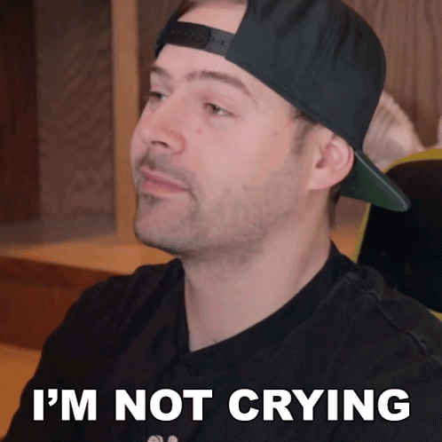 I'M Not Crying Jared Dines GIF - I'M Not Crying Jared Dines I'M Not Weeping GIFs