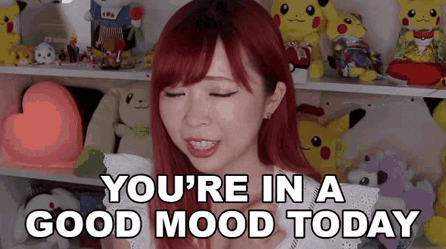 Youre In A Good Mood Today Japanese Ammo With Misa GIF - Youre In A Good Mood Today Japanese Ammo With Misa Misa GIFs