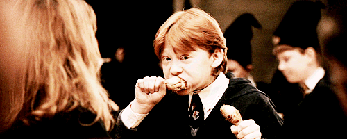 Me… Right Now :D GIF - Hungry Ronald Weasley Harry Potter GIFs