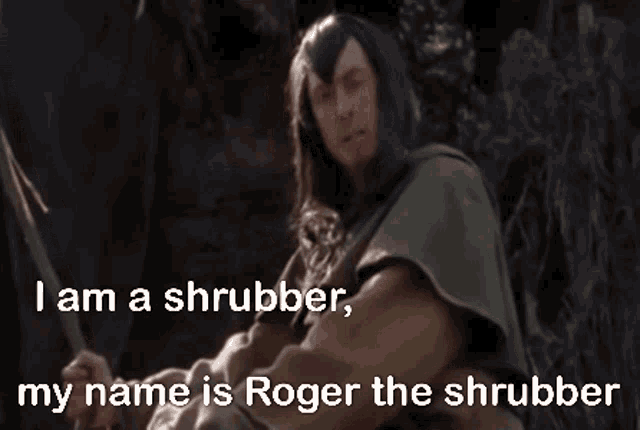 Roger Shrubber GIF - Roger Shrubber Gingermofo GIFs