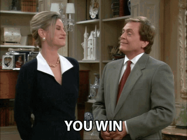 You Win Youre The Winner GIF - You Win Youre The Winner Giving Up GIFs
