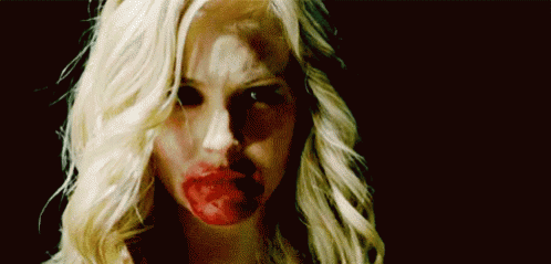 Blood GIF - Tvd Bloody Vampire GIFs